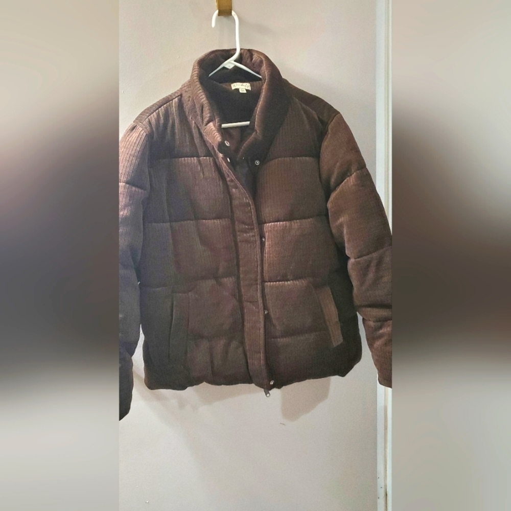 Wonderly Dark Brown Puffer Jacket